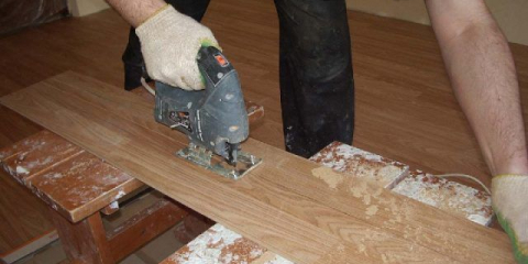 Čím lépe řezat laminát: gilotina, bruska, skládačka, renovátor